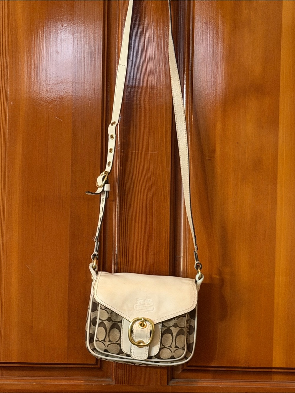 Coach Bleecker Canvas
Leather white Brown Logo - Picture 10 of 15